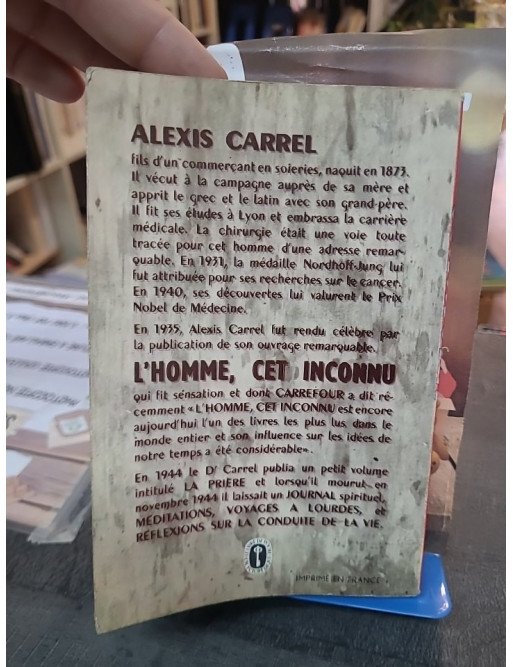L'homme cet inconnu par Alexis Carrel