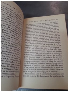 L'homme cet inconnu par Alexis Carrel