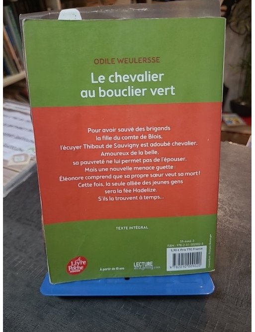 Le chevalier au bouclier vert : Roman d'aventure médiéval par Odile Weulersse