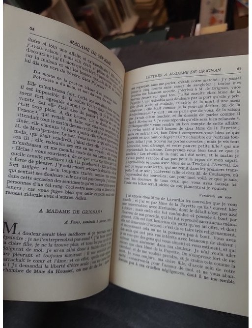 Lettres de Mme de Sévigné : Correspondance classique en langue allemande (Hachette 1950)