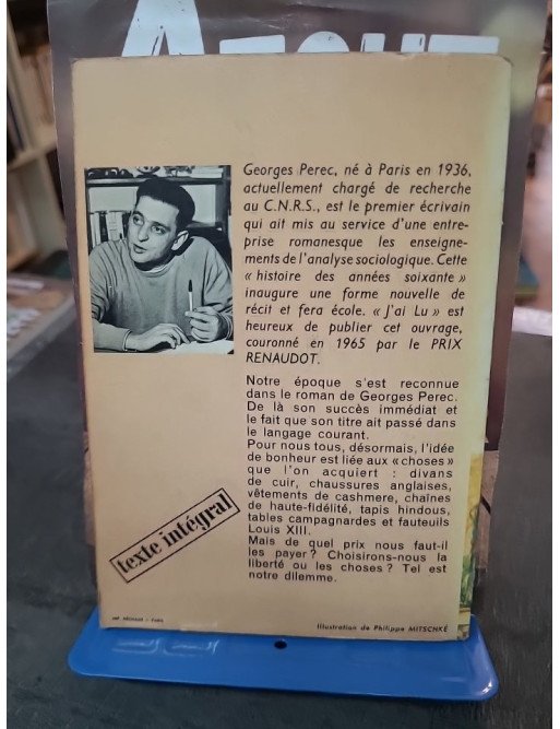 Les Choses : Une histoire des années soixante - Roman culte de Georges Perec (Prix Renaudot 1965)