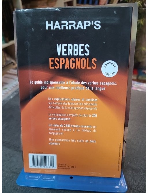 Harrap's Verbes Espagnols par Georges Pilard - Guide de conjugaison et grammaire pour l'apprentissage de l'espagnol