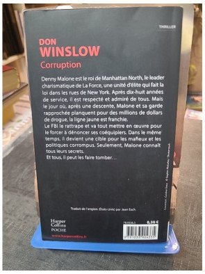 Corruption - Version Collector par Don Winslow - Grand roman noir sur la police ripou de New York