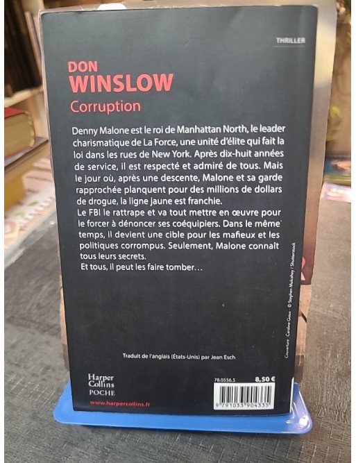 Corruption - Version Collector par Don Winslow - Grand roman noir sur la police ripou de New York
