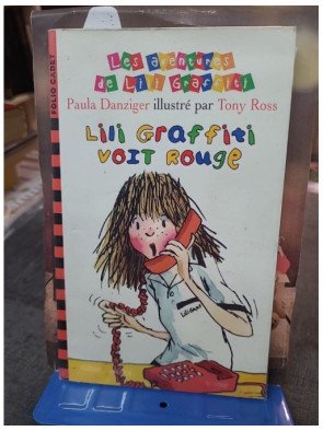 Lili Graffiti Voit Rouge (Tome 6) par Paula Danziger - Folio Cadet Jeunesse