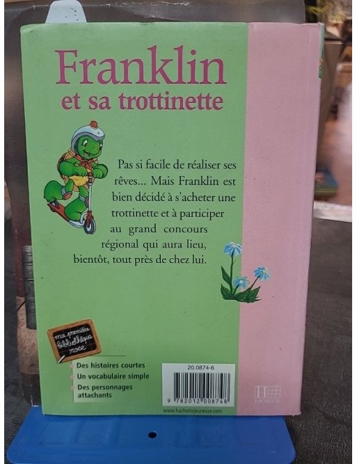 Franklin et sa trottinette, tome 4 par Sharon Jennings - Collection Ma Première Bibliothèque Rose Hachette