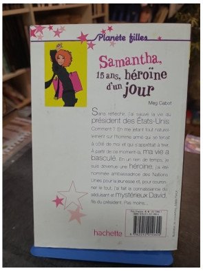 Samantha, 15 ans, héroïne d'un jour par Meg Cabot - Le roman jeunesse de la collection Bloom