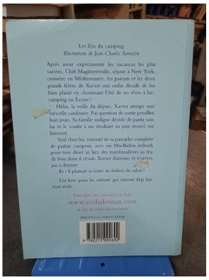 Les fées du camping de Susie Morgenstern - Roman jeunesse humour et aventure