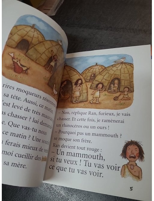 Le Sandwich de Mammouth - Récit pour lecteurs en herbe par Michel Piquemal