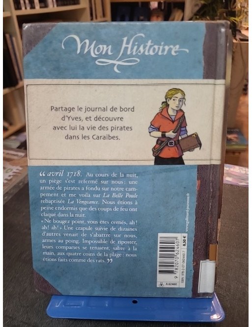 Yves, captif des pirates - Avril-août 1718 par Dominique Joly (Collection Mon Histoire)