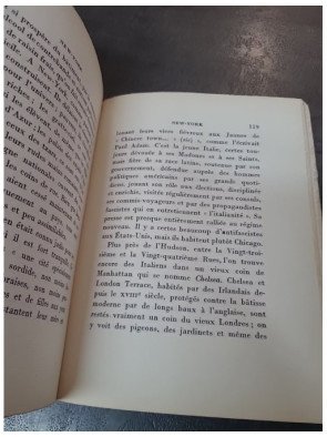 New-York - Paul Morand (1930) : Récit de voyage, chronique et essai sur la métropole américaine