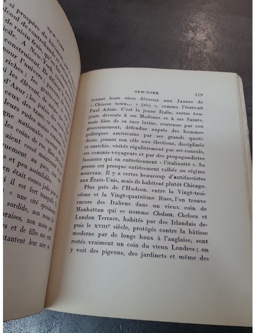 New-York - Paul Morand (1930) : Récit de voyage, chronique et essai sur la métropole américaine