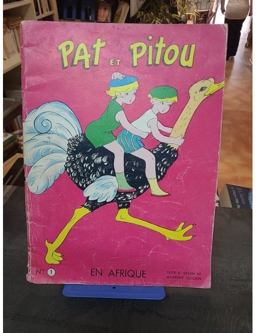 Pat et Pitou en Afrique N°1 : La Bande Dessinée Vintage par Micheline Gollain