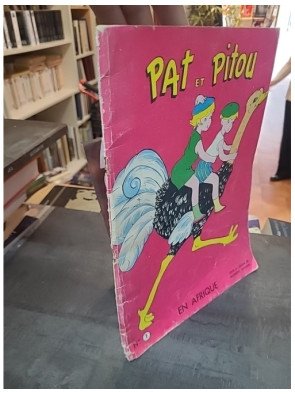 Pat et Pitou en Afrique N°1 : La Bande Dessinée Vintage par Micheline Gollain