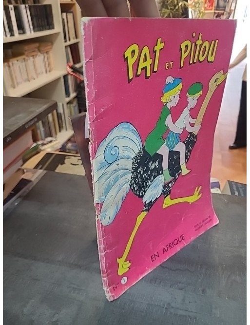 Pat et Pitou en Afrique N°1 : La Bande Dessinée Vintage par Micheline Gollain