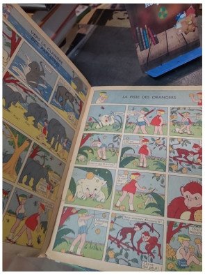 Pat et Pitou en Afrique N°1 : La Bande Dessinée Vintage par Micheline Gollain