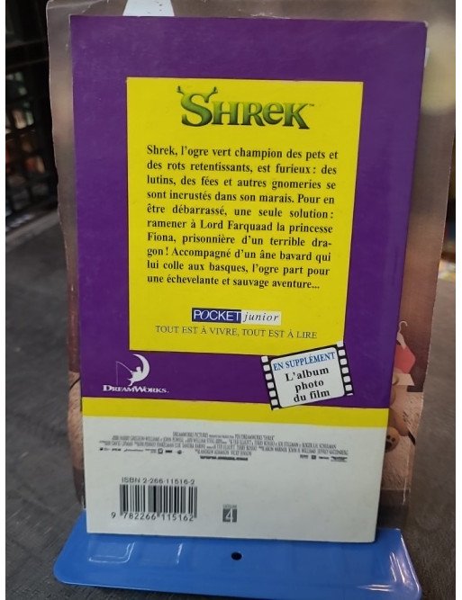 Shrek : l'histoire de l'ogre le plus drôle par Ellen Weiss (Pocket Jeunesse)