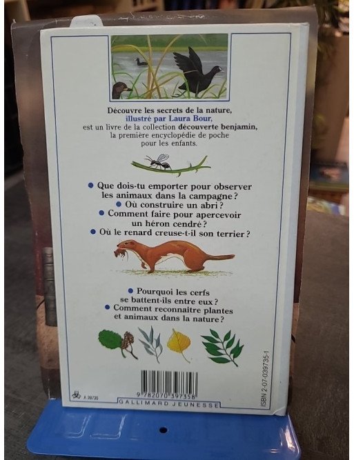 Découvre les secrets de la nature : un livre de poche illustré pour les jeunes lecteurs par Laura Bour