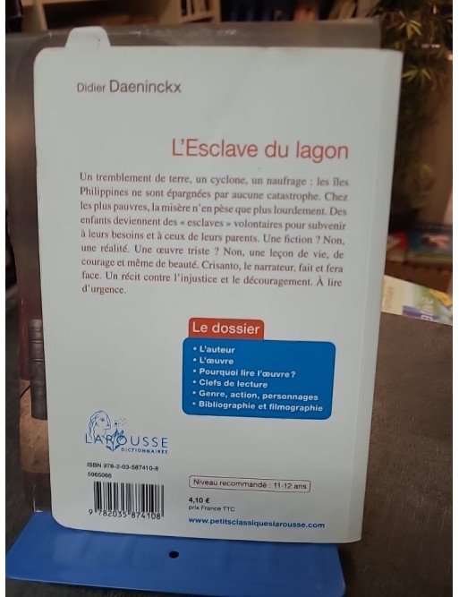 L'esclave du lagon : Roman jeunesse sur l'injustice aux Philippines par Didier Daeninckx