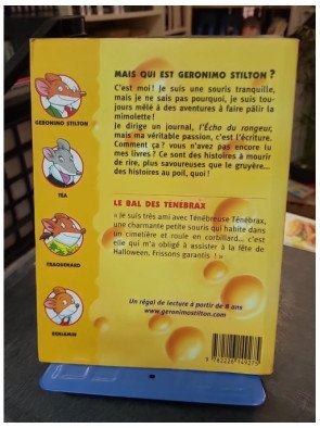 Geronimo Stilton - Tome 23 : Le Bal de Ténébrax, une aventure jeunesse à faire frissonner les souris
