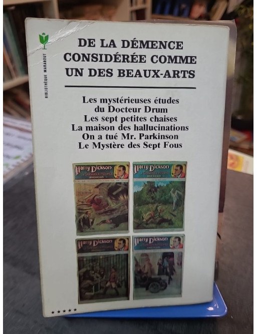 HARRY DICKSON - Tome 3 : Cinq aventures intégrales par Jean Ray - L'intégrale Marabout du Maître du Fantastique Policier