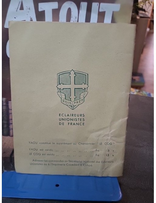 Yaou ! Chansons de la jungle : Recueil de chants et danses scouts louveteaux des Éclaireurs unionistes de France (1930)