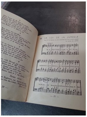 Yaou ! Chansons de la jungle : Recueil de chants et danses scouts louveteaux des Éclaireurs unionistes de France (1930)