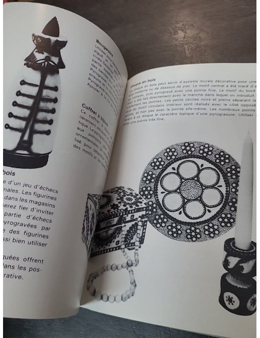 La Pyrogravure à la portée des débutants : Le guide complet de Rudolf Lumm et Rose-Marie Schutte (Dessain et Tolra 1978)
