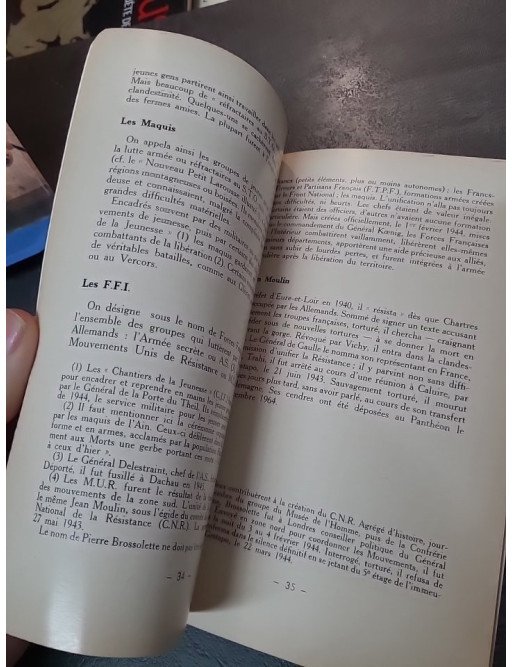 De La Resistance A La Deportation. Pages d'Histoire pour l'Instruction Civique par FNDIR