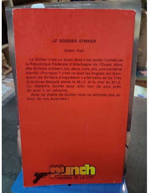 Le Dossier Striker par Adam Hall - Collection Punch N°124