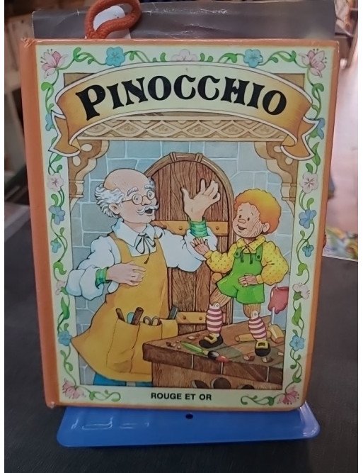 Pinocchio de Carlo Collodi – Collection Rouge et Or, Un Grand Livre pour Enfant