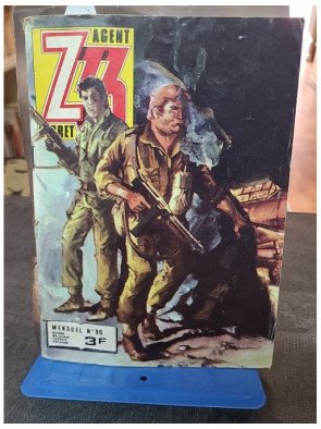 Agent Secret Z33 N°90 : Intrigue et Mitraille - BD de poche jeunesse sur l'espionnage pendant la Seconde Guerre Mondiale
