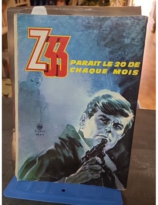 Agent Secret Z33 N°90 : Intrigue et Mitraille - BD de poche jeunesse sur l'espionnage pendant la Seconde Guerre Mondiale