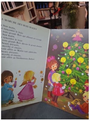 Noël dans nos campagnes livre enfants ancien Illustré par Gisela Gottschlich