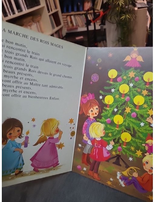 Noël dans nos campagnes livre enfants ancien Illustré par Gisela Gottschlich