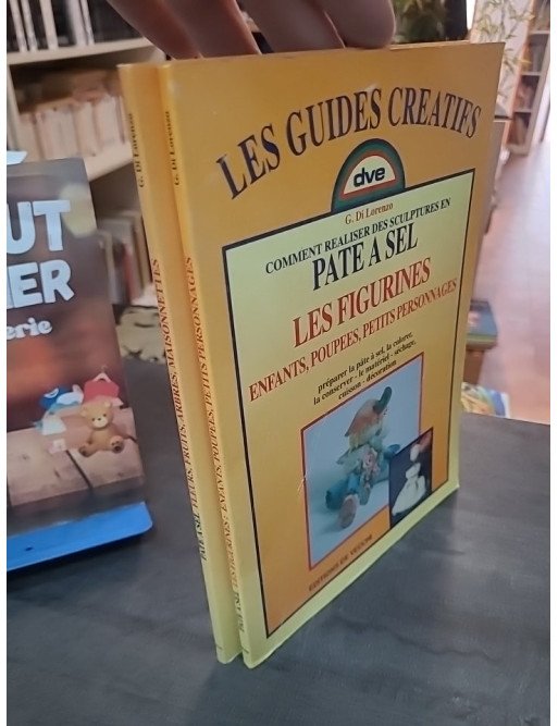 Sculptures En Pate A Sel : Les Figurines par Gabrielle Di Lorenzo en lot avec patte a sel