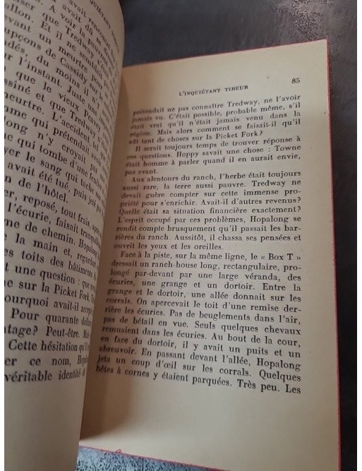 L'Inquiétant Tireur : Hopalong Cassidy Trouble Shooter - Roman Western Classique par Clarence Mulford