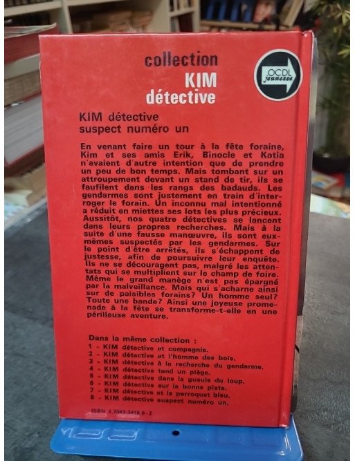 Kim Détective, Suspect Numéro Un : Les Aventures Policières Jeunesse de Jens K. Holm