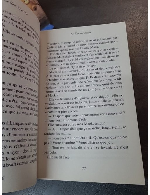 Le Lien du Coeur - Brulure du Secret par P. Moreland & T. Kelleher - Double Roman Sentimental Harlequin