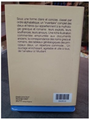 Dictionnaire de la mythologie grecque et romaine par Joël Schmidt - Larousse Thématique France Loisirs