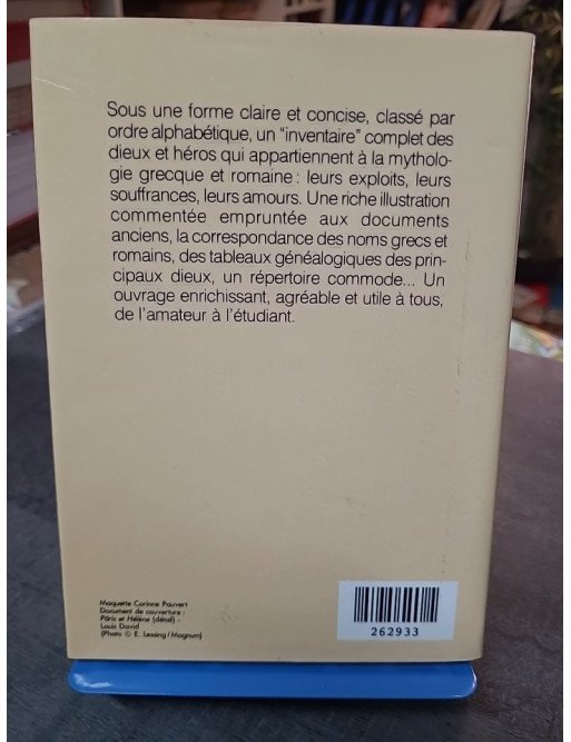 Dictionnaire de la mythologie grecque et romaine par Joël Schmidt - Larousse Thématique France Loisirs