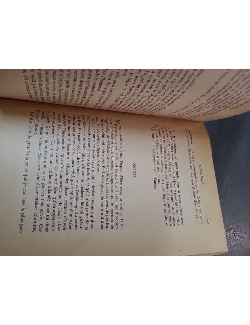 Citadelle, l'œuvre posthume et philosophique d'Antoine de Saint-Exupéry (Édition originale 1948)