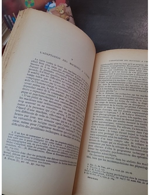 Problèmes humains du machinisme industriel - Sociologie du travail par Georges Friedmann