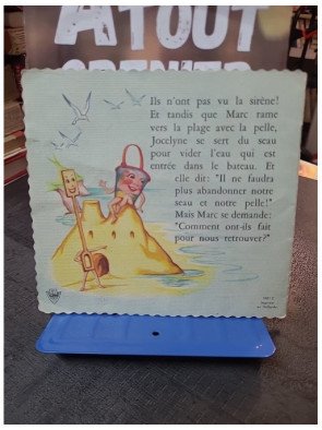 Le Seau Et La Pelle. - Livre pour enfants illustré par COLLECTIF