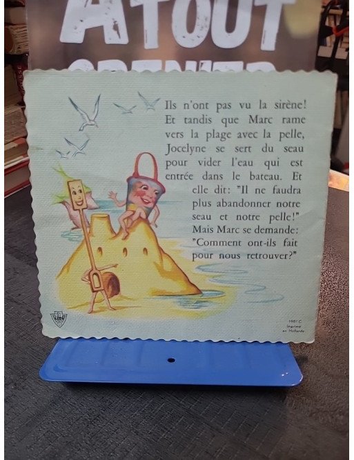 Le Seau Et La Pelle. - Livre pour enfants illustré par COLLECTIF