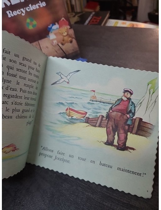 Le Seau Et La Pelle. - Livre pour enfants illustré par COLLECTIF