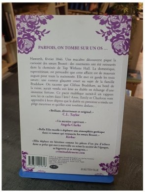 Une Enquête Des Sœurs Brontë, Tome 2 : Les Os Du Diable - Thriller Gothique de Bella Ellis