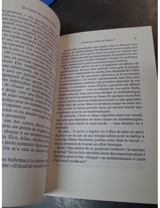Qui a peur des mathématiques ? Surmonter les blocages en maths par Anne Siety