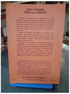 Cent poèmes pour la liberté : Un recueil poignant d'Amnesty International