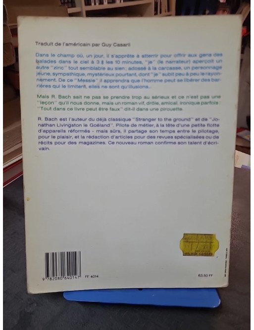 Le Messie récalcitrant : Roman philosophique de Richard Bach (Auteur de Jonathan Livingston)